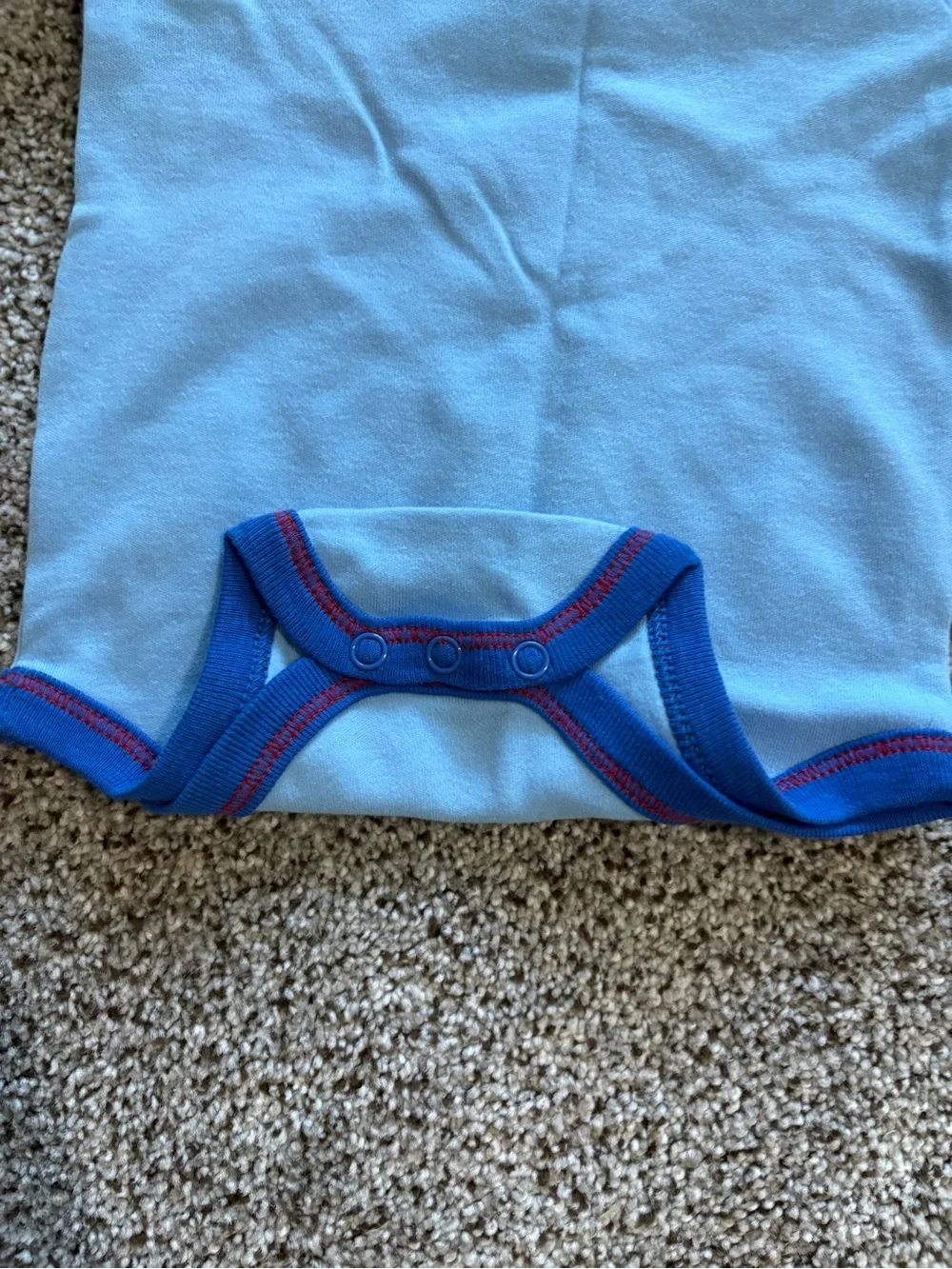 DC Comics Superman Infant Onesie Duo - Light Blue & White NWOT